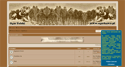 Desktop Screenshot of ogarkowo.pl
